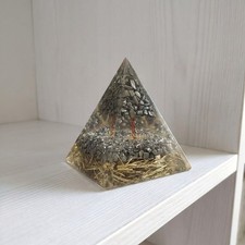 Piramide Orgone Pirite Nera