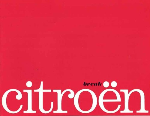 Catalogue brochure citroën - catalogue,