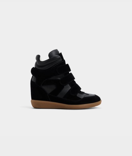Sneakers nere con zeppa