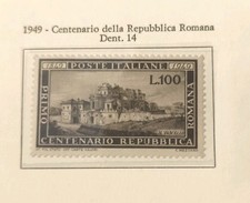 Repubblica 1949 Centenario
