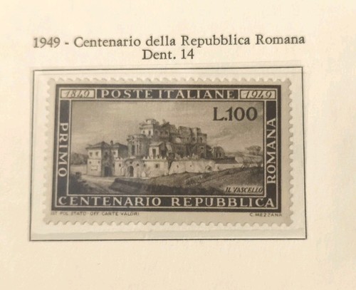 Repubblica 1949 centenario - repubblica,