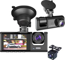 3 CAM DASHCAM PER AUTO WI-FI