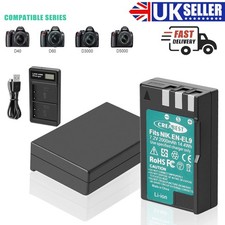 2x Batteria 2.0Ah EN-EL9a +