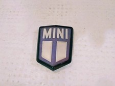 AUSTIN MINI COOPER stemma a scudo per cofano anteriore originale anni '70/'80
