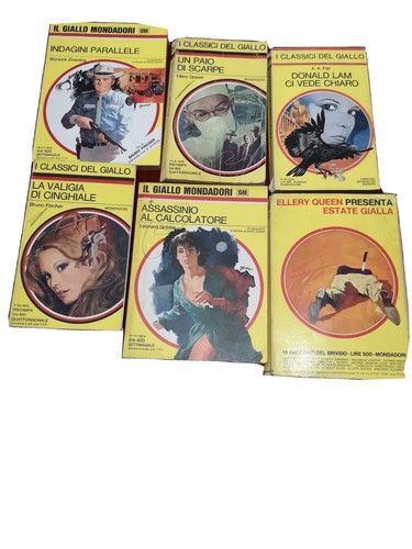 Lotto libri gialli misti anni - libri, misti,