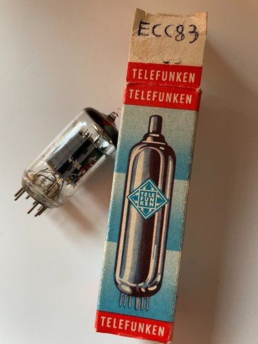Valvole ecc83 12ax7 telefunken - ecc83,