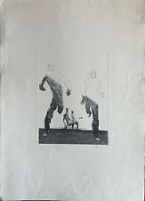 ENNIO CALABRIA acquaforte 1963