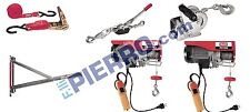paranco montacarichi argano elettrico manuale verricello supporto bandiera VALEX