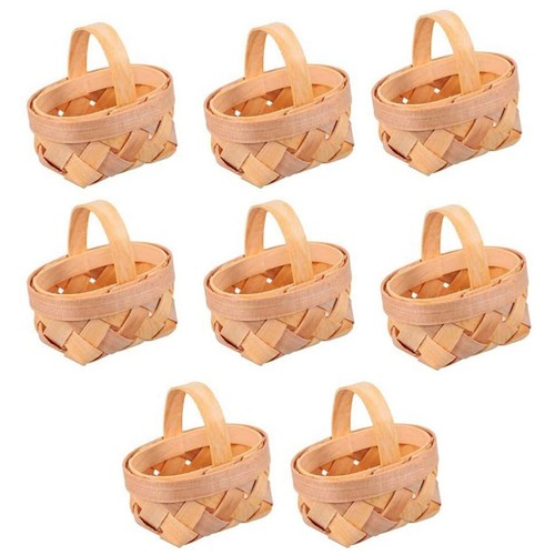 24pcs cesti tessuto con manici - 24pcs,