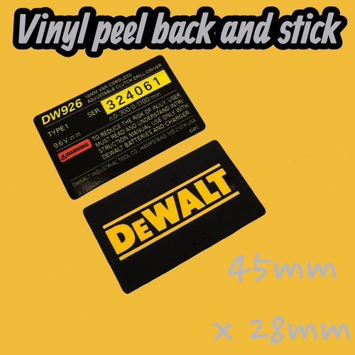 Dewalt dw926 set adesivi - dw926,