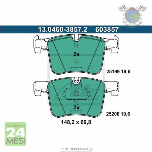 Kit dischi freno pastiglie - kit,