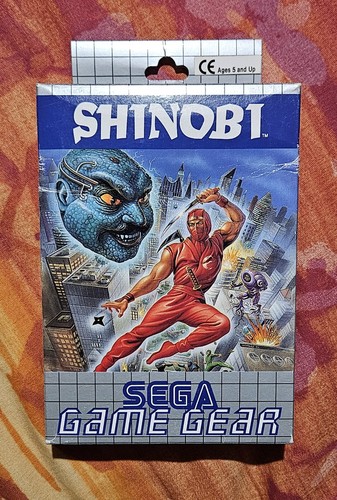 Shinobi sega game gear - shinobi,