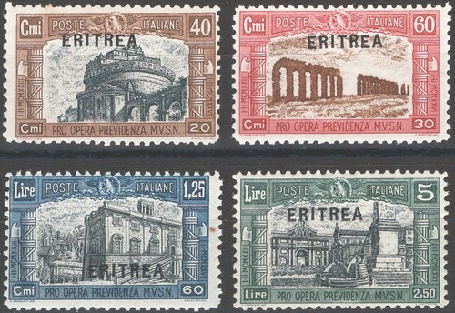 Eritrea 1927 milizia serie - 1927,