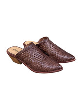 Sabot Frau Donna in pelle