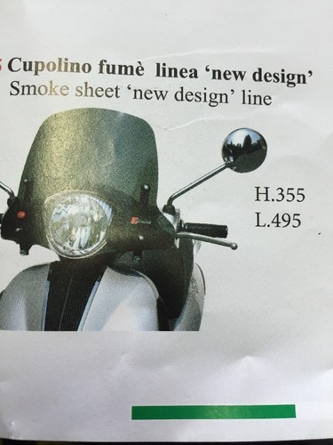 Cupolino fumè scuro per - cupolino,