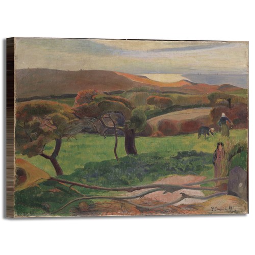 Gauguin paesaggio bretagna - , 2
