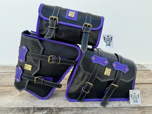 Borsa tracolla nera per moto - a,