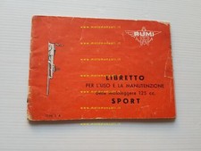 Rumi 125 sport manuale uso - rumi,