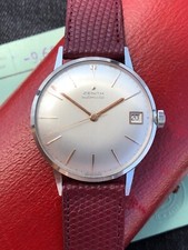 Rare Zenith Automatic Cal 2532 PC Oversize Original Dial Watch Vintage