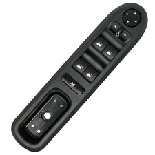 Pulsantiera interruttore alzacristalli guida per Peugeot 407 6C 2005-14 PE07