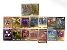 Lotto 17 Carte da gioco INVIZIMALS PANINI 2009-2013 Holographic RARE