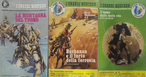 Lotto libri western i - 3,