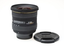 Sigma 10-20mm f4-5.6 DC HSM EX obiettivo lens attacco Nikon 98031 near mint