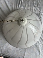 Lampadario Vintage in vetro di Murano anni 70
