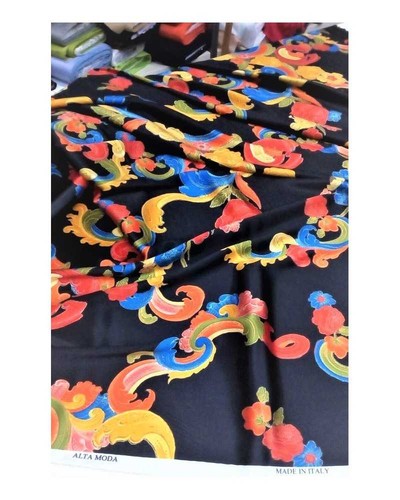 Tessuto stampato fiori pura