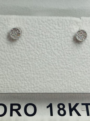 Orecchini oro bianco 750 - oro, 18