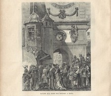 Stampa antica BERNA TORRE