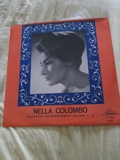 NELLA COLOMBO LP DEBUT 1° DISCO ORIGINALE ITALIA 1961 MINT MAI SUONATO !!!!!!!!!