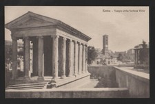 ROMA CARTOLINA TEMPIO DELLA