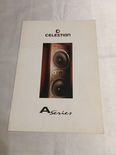 Catalogo. Diffusori Hi-Fi. Celestion.A series.Anni 90.