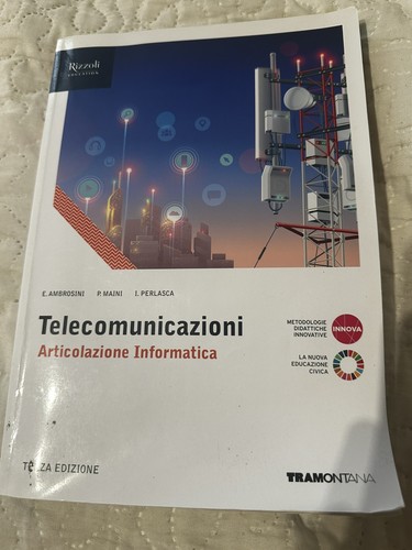 Libro telecomunicazioni - libro,