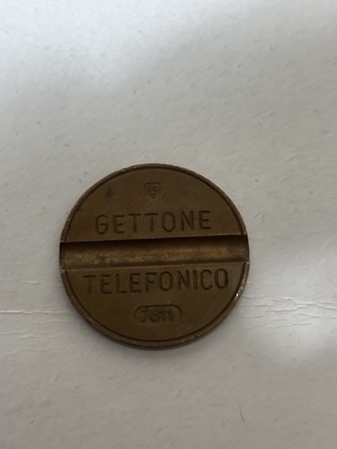 Gettone telefonico raro 7611 - telefonico,