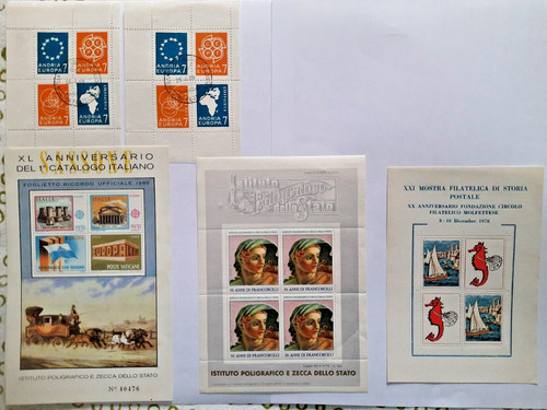 Set quartine francobolli - set,