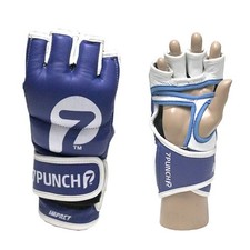 Guanti MMA adulti gabbia blu