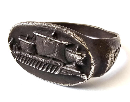 Anello argento 200 antico - anello, d.c.