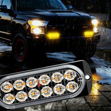 1-2PCS 12 LED barra luminosa