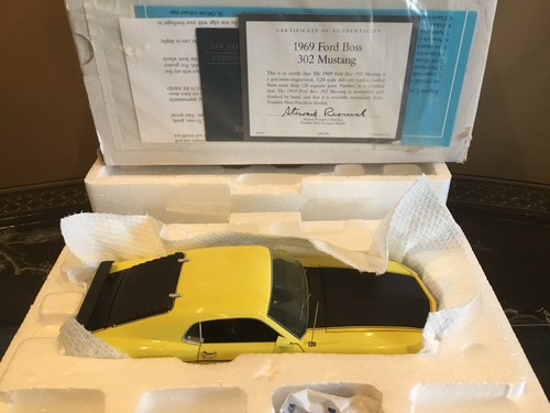 Franklin mint 1969 mustang - mint,