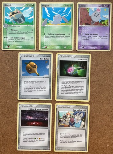 Lot cartes pokémon - cartes, série