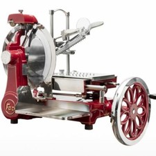 Affettatrice a volano fiorato