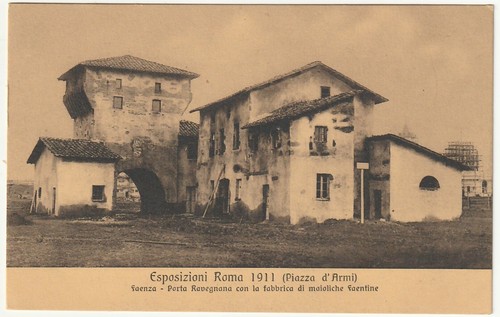 Esposizione roma 1911 faenza - esposizione,
