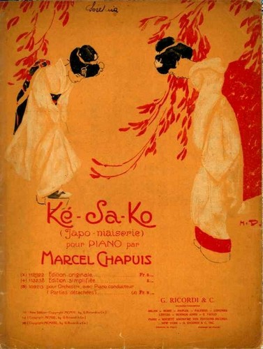 1911 spartito musicale - spartito,