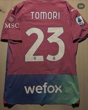 Maglia Match Worn Indossata Lavata Tomori Milan Lecce Serie A