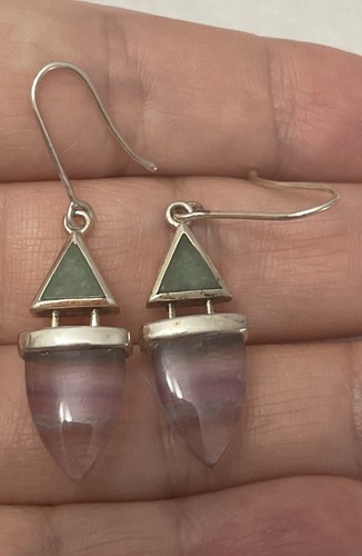 Orecchino pietra sterling - pietra,