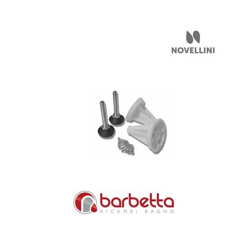 Confezione piedini regolabili - confezione,
