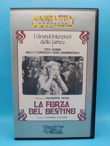 Vhs forza del destino tito - vhs,