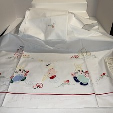 Lenzuolo e federa conigli